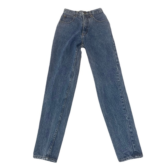 Vintage Lawman Jeans Women 3Blue High Rise Denim 90s Western Rodeo - Picture 1 of 13